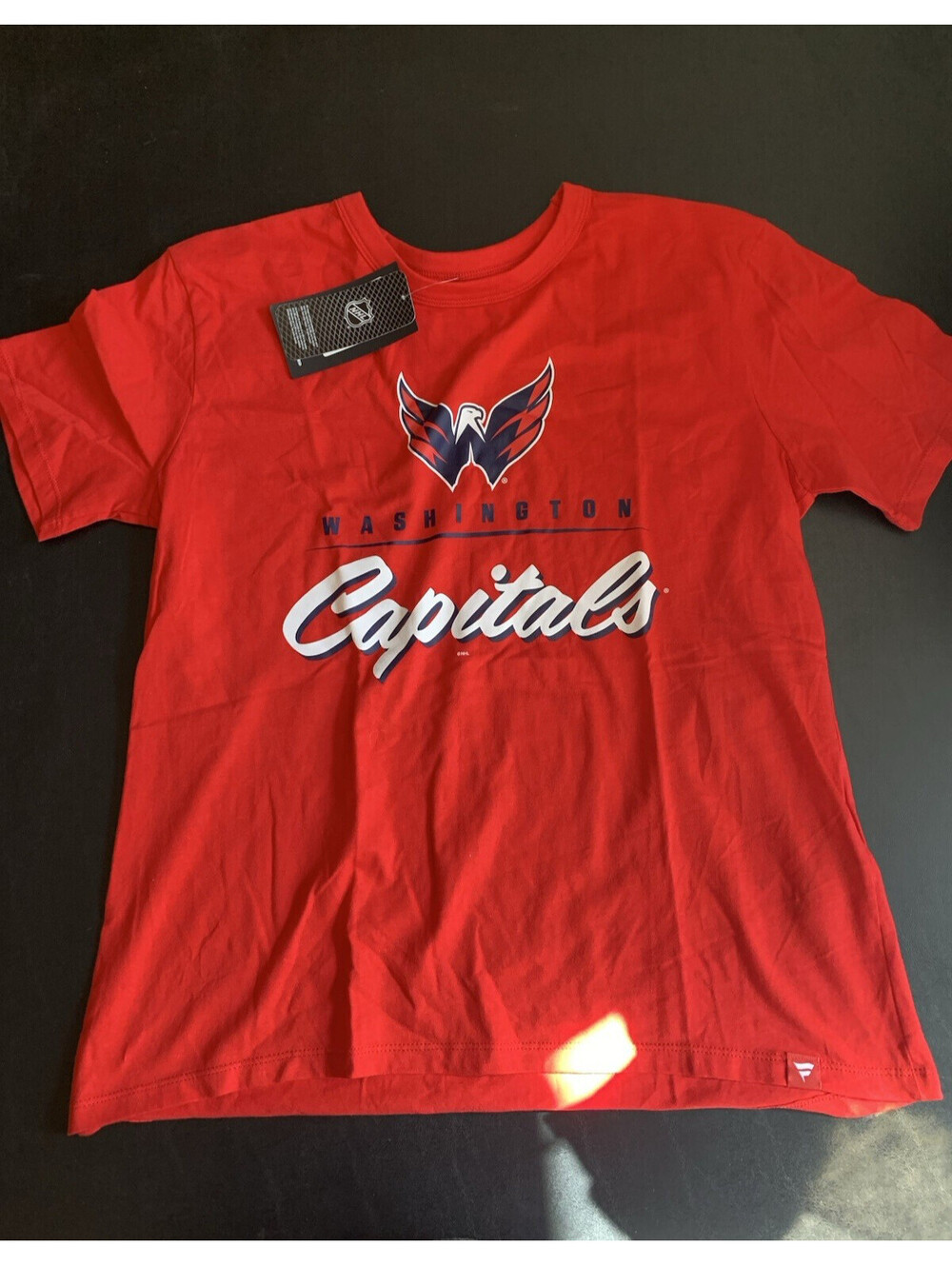 Fanatics NHL Washington Capitals Red T-Shirt Size S Officially Licensed NWT